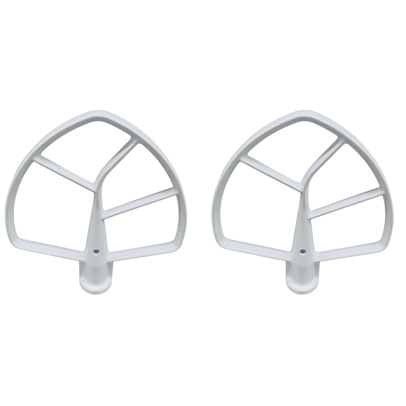 2 Pk, Mixer 6 QT Coated Beater for KitchenAid KN256CBT, WPW10672616