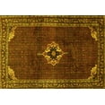 thumbnail image 1 of Ahgly Company Indoor Rectangle Persian Yellow Traditional Area Rugs, 8' x 10', 1 of 4