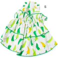 thumbnail image 4 of Chien Robe Poivre Modèle Chiot Sangle Volantée Robe pour Animaux de Compagnie Printemps Été Vêtements pour les Petits Chiens de Taille Moyenne Chats, 4 of 7