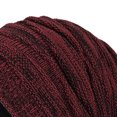 thumbnail image 6 of Viworld Winter knitted Hat Soft Solid Beanie for Men Elastic Lint Circular Cap, 6 of 6