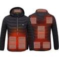thumbnail image 1 of zonas de calefacción, chaqueta térmica, abrigo de calefacción eléctrica cálido para exteriores de invierno, 1 of 5
