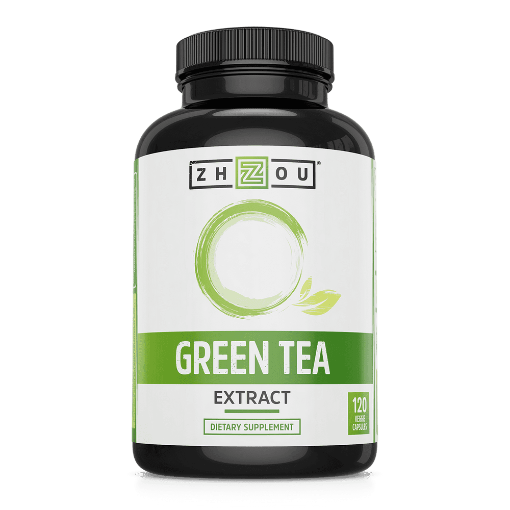 Green Tea Extract for Energy and Healthy Metabolism, 120 Ct, by Zhou