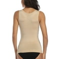thumbnail image 4 of MISS MOLY Women's Cami Shaper Removable Padded Tank Top Tummy Compression Shapewear, 4 of 4