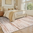 thumbnail image 6 of VUNATE 9'x12' Abstract Area Rugs for Living Room Washable Modern Carpet Non Slip Soft Indoor Throw Rug for Bedroom Dinning Room Orange, 6 of 8