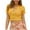 Yellow-03, variant on Mittory Short Sleeve Cardigans for Women Hollow Out Knit Cropped Cardigan Sweater Button Down Shrugs