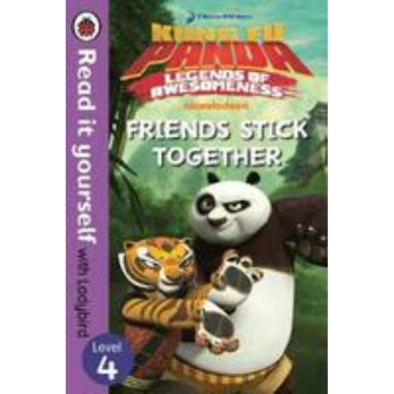 Pre-Owned Kung Fu Panda: Friends Stick Together - Level 4 - Ladybird Books
