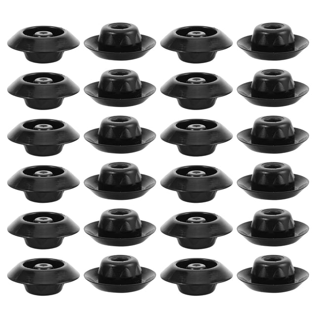 BALAHAPY 30Ud Tapones De Caucho Negro Para Puertas De Vehículos Protección Contra Extremo