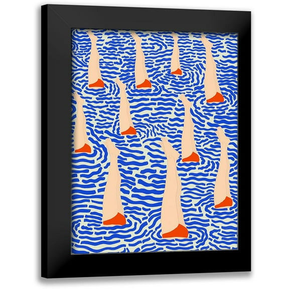 Jotadejai 12x14 Black Modern Framed Museum Art Print Titled - BaApistas