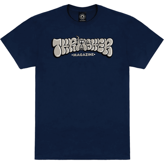Thrasher Bully0000 Ss S-Navy