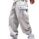 thumbnail image 3 of Txlixc Pantalones deportivos casuales de gran tamaño para hombres Txlixc moda, 3 of 8