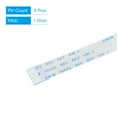 thumbnail image 3 of Uxcell Flexible Flat Cable Extension Cables 8 Pins 1.0mm Pitch 200mm A Type for DVD Player 5 Pack, 3 of 5