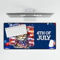 thumbnail image 4 of Patriotic Manx Celebrates 4th of July Desk Mat Full Keyboard Mouse Pad Cat Lover Kitten Owner Gifts Large Mousepad - 02009, 4 of 5