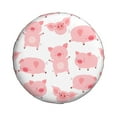 thumbnail image 2 of Gaeub Kawaii Pigs 14-17in Tire Cover, Spare Tire Cover, for Camper Caravan, Trailer, Car, Truck, SUV, Jeep - 15 inch, 2 of 9