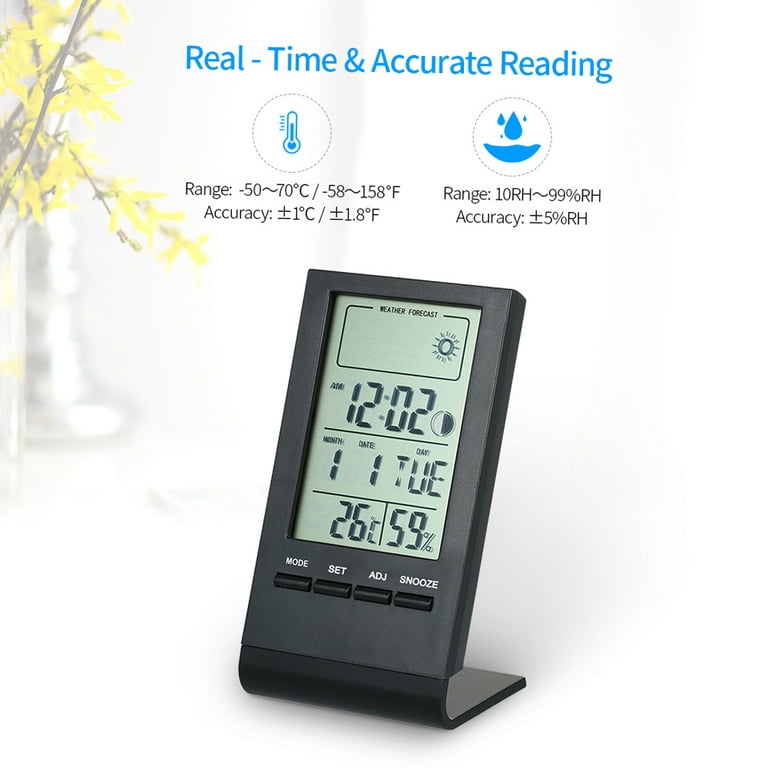 Digital Thermometer Hygrometer Min Max Temperature / Humidity