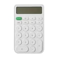 thumbnail image 3 of Hvmvliv Calculator Computing Counter Voice Office Finance Portable Exquisite Appearance Ins Style Is Suitable for Ladies White, 3 of 9