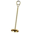 thumbnail image 3 of Stainless Table Number Holder Sign Holder Photo Stand for Table Number Hotel Golden 20cm, 3 of 9