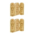 thumbnail image 2 of Bewildely Buddha Statue Carved Locker Box Sculpture Decoration Boxwood Made of Estilo 3 2Conjunto, 2 of 6