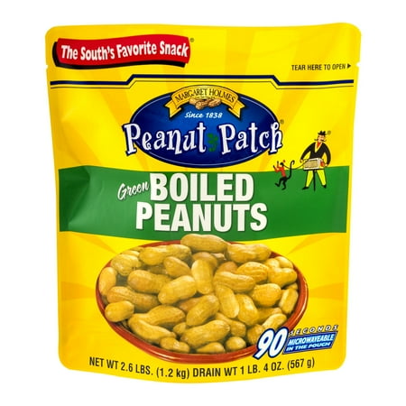 Margaret Holmes Peanut Patch Green Boiled Peanuts, 2.6 LB