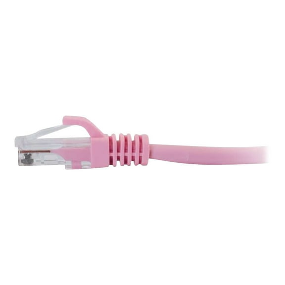 C2G 14ft Cat6 Snagless Unshielded (UTP) Ethernet Network Patch Cable - Pink - Patch cable - RJ-45 (M) to RJ-45 (M) - 4.27 m - UTP - CAT 6 - snagless, stranded - pink