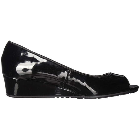 Bandolino Candra Black Patent Sleek Patent PU