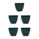 thumbnail image 2 of Bewildely Plástico y tamaños de macetas para plantas Materiales Bonsai Accesorios Jardines Belleza Plantas suculentas selva verde 15 CM Type2 NO2, 2 of 6