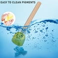 thumbnail image 3 of Miangastore 20Pcs Round Paint Brushes Multi Color For Diy Activities And Family Use, 3 of 8