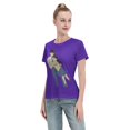 thumbnail image 4 of T-Shirt Basique à Manches Courtes pour Femmes Conan et Xiaolan, 4 of 6