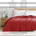 thumbnail image 2 of Southshore Fine Living, Inc. Queen Comforter, Full Size Comforters, Fluffy Comforters, Chili Pepper, 2 of 9