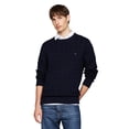 thumbnail image 1 of Jersey Tommy Hilfiger de algodón con cuello redondo para hombre, 1 of 5