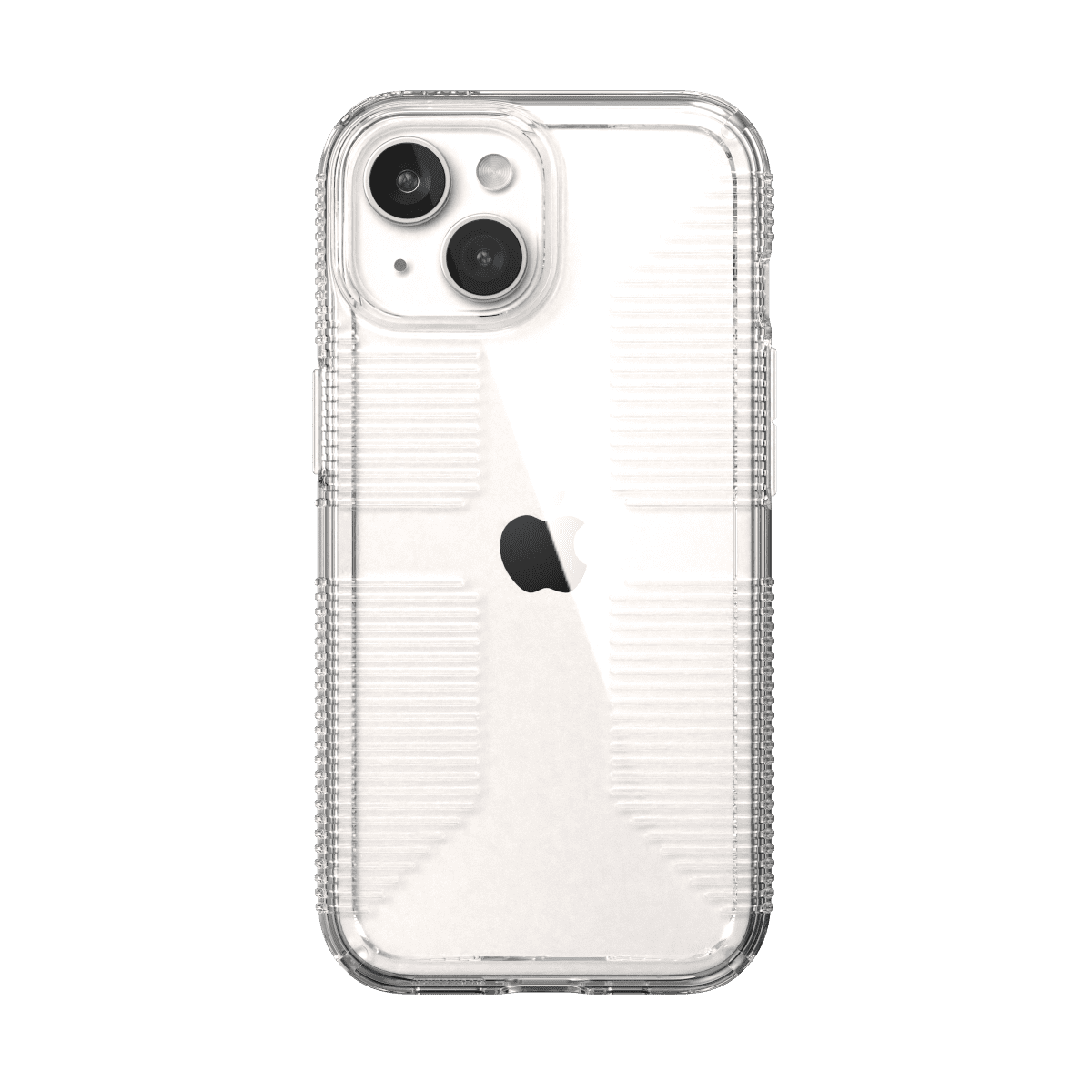 Speck Gemshell Grip Slim Cell Phone Case for Apple iPhone 15 & iPhone 14, Clear