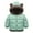 Green, variant on Godderr Boys Girls winter Down Coats Hooded Cotton Coat Outerwear Jackets for 1-7Y Toddler Kids Single Color Warm Padded Thickened Winter Jacket Tops