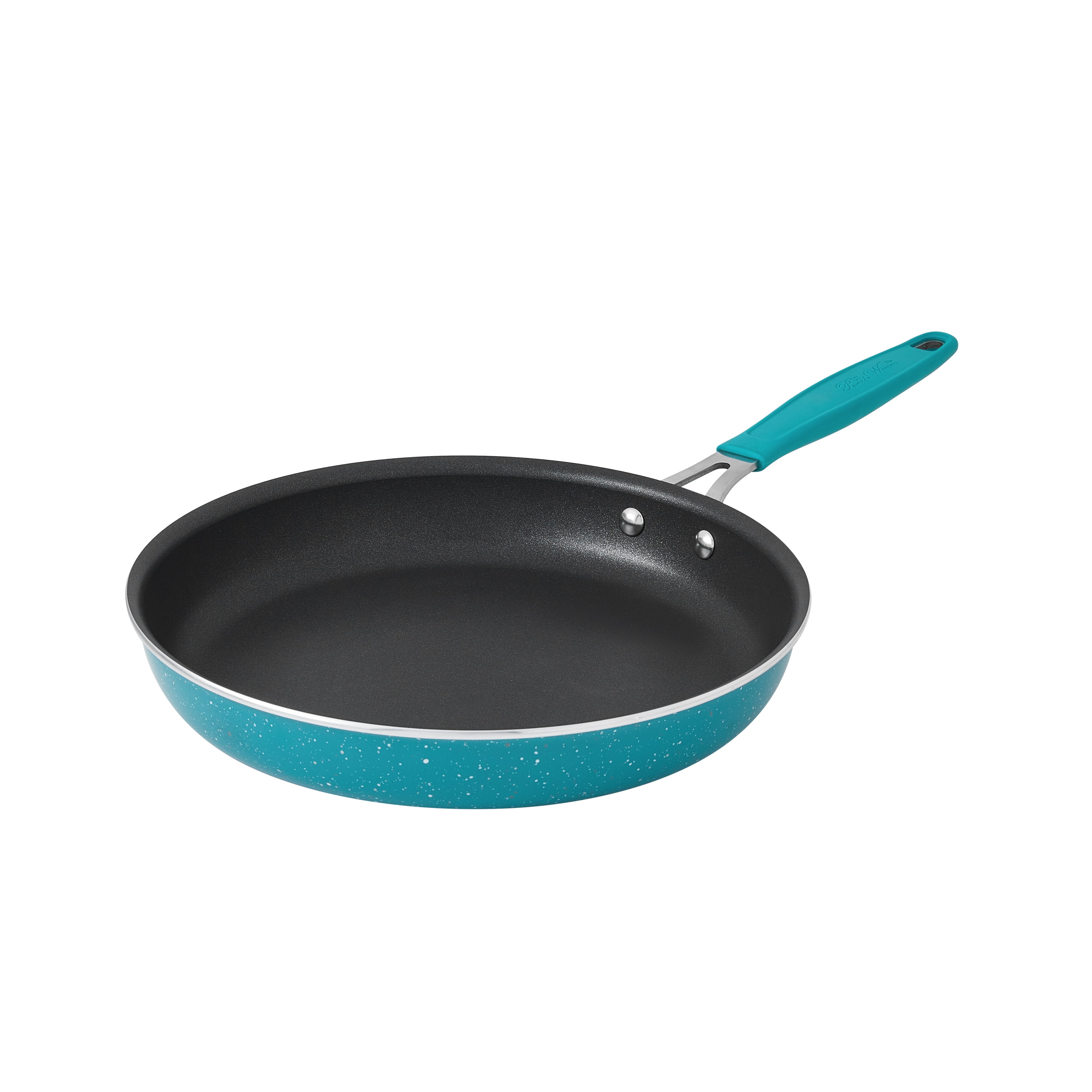 Lycka AMB-1937 Diamond Coat Pot Frying Pan, 11-Piece Set, Turquoise, Detachable Handle, Induction GAS and Oven Cookable, Dishwasher Safe