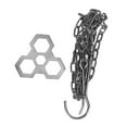 thumbnail image 3 of Campfire Grill Tripod Board,  Outdoor Camp Tripod Cooking Practical High Temperature  Adjustable Chain  for Outdoor, 3 of 8