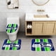 thumbnail image 2 of Juego de 3 alfombras de baño del equipo Seahawks, alfombra antideslizante para baño, 31,5 x 20 pulgadas, 2 of 7