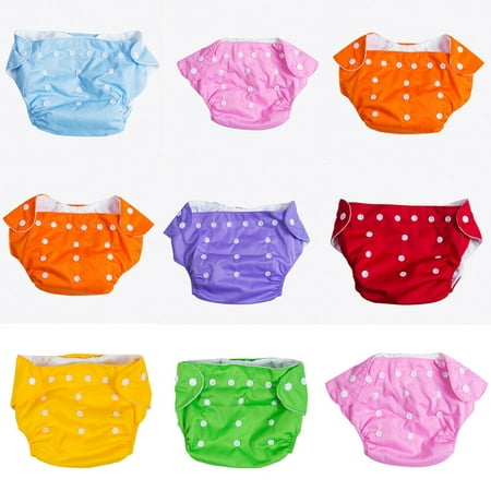 Adjustable Reusable Lot Baby Kids Boys Girls Washable Cloth Diaper