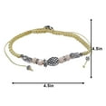 thumbnail image 2 of Island Reflections Stone Bracelet Pineapple Beige, 2 of 2