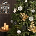 thumbnail image 6 of Valery Madelyn 70ct 2.36 inches Christmas Ornaments Set, Shatterproof Black and White Christmas Decoration Hanging Ornaments for Xmas Holiday Tree Decorations, 6 of 10