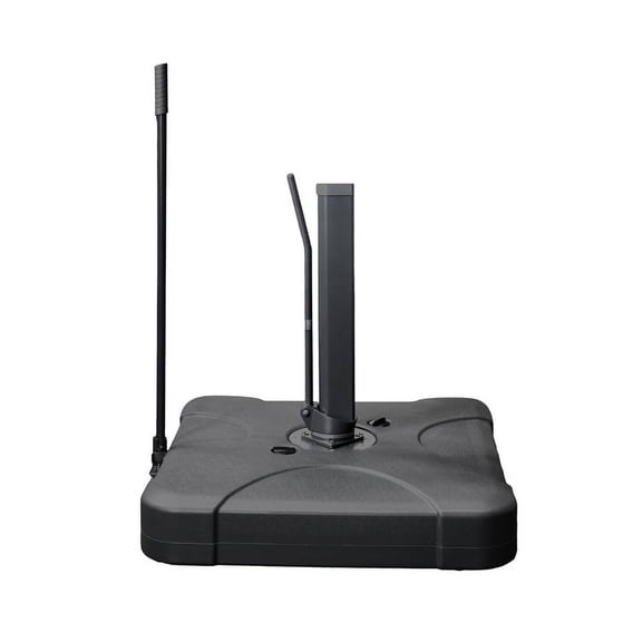 Kinger Home Cantilever Patio Umbrella Base, 38.9" x 38.9" Offset Umbrella Stand for Sand and Water, Square Base for Cantilever Umbrella