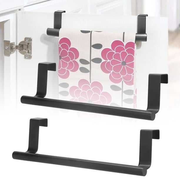 Soportes Para Barra de Toallero ANGGREK de Metal Acero Inoxidable 430 Negro