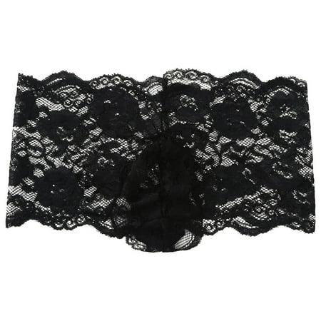 Bigersell Womens Underwears Clearance Womens Underwear Bikini High Cut Panty Style P-367 Cotton Boyshort Panties Thongs Ladies Briefs Mid Waist Women s Briefs Black L