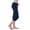 Navy, variant on Matoen Women's Capris Yoga Pants with Pockets Essential Stretch High Waisted Legging for Workout