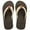 966-Beige, variant on Needbo Men's Flip Flop EVA Shockproof Beach Thong Sandal Gray Size 7