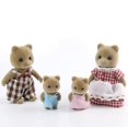 thumbnail image 1 of Simulation Forest Rabbit Family DIY Playset Mini Rabbit Bear Figure Toy Dolls Kids Gifts, 1 of 1