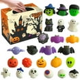 thumbnail image 2 of 24 piezas de juguetes de presión de Halloween, linda calabaza, fantasma, araña, juguetes para aliviar el estrés, regalos de fiesta de Halloween para niños, regalos de relleno, decor, 2 of 7
