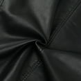 thumbnail image 3 of Cloudstyle Men's Solid Color Zipper Casual Leather Jacket PY06, 3 of 4