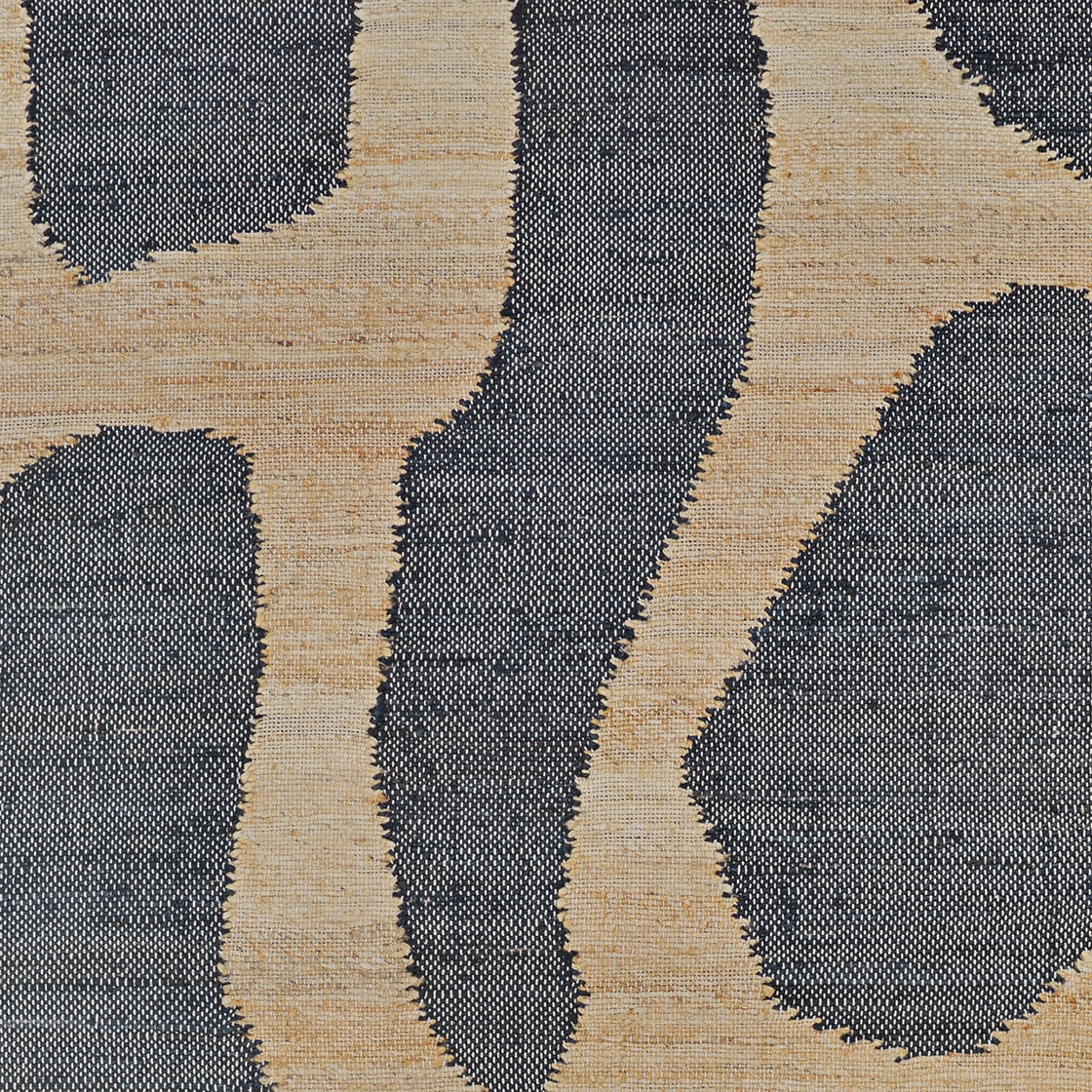 Couristan Cosmoros Karo 6' x 9' Natural-Black Area Rug