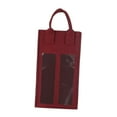 thumbnail image 2 of yotijay Bottle Gift Bag Reusable with Handles Bag for Party Wedding Dinner red, 2 of 9