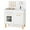 White, variant on Costway Kids Kitchen Playset with Light up Stove & Cooking Sounds Oven Sink Faucet White