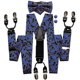 thumbnail image 2 of Conjunto de tirantes de seda Jacquard para hombre, 2 of 5