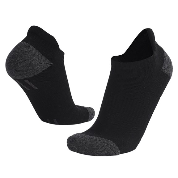 Yuanlong Mens Athletic Ankle Socks Non Low Cut Sport Socks Thick Fall Winter Running Training Socks